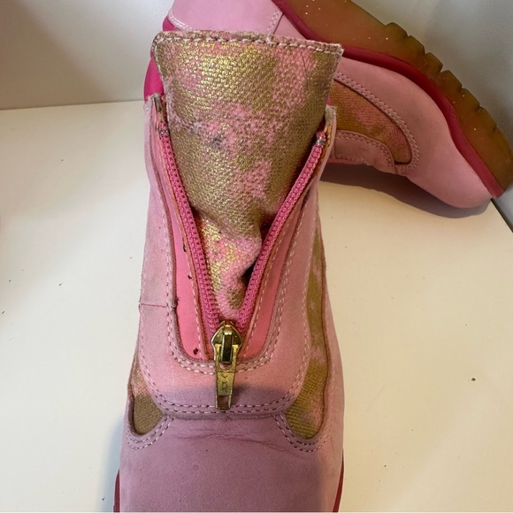 Timberland super sweet pink women’s size 5 boots - Picture 11 of 15